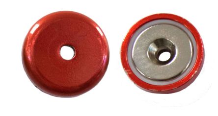 Eclipse 扁罐形钕磁铁, 20mm直径, 7mm厚, 9kg拉力, M4
