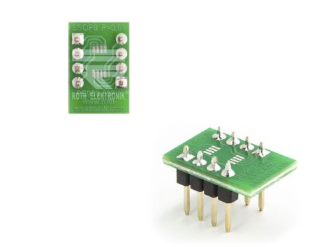 Roth Elektronik Scheda Di Espansione Multi Adapter Board RE969-03PIN Doppia Faccia 16.1 X 10.8 X 1.5mm