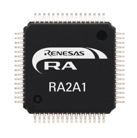 Renesas Electronics Mikrocontroller RA2A1 ARM Cortex M23 32bit SMD 256 KB LQFP 32-Pin 48MHz 32 KB RAM USB
