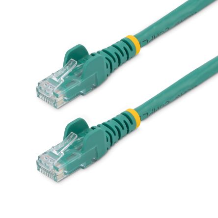 StarTech.com Ethernetkabel Cat.6, 2m, Grün Patchkabel, A RJ45 U/UTP Stecker, B RJ45, PVC
