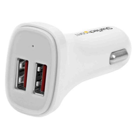 StarTech.com Dual-USB Zigarettenanzünder Ladegerät 2.4A