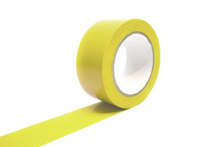 Coba Europe Yellow PVC 33m Hazard Tape