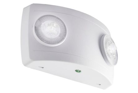 RS PRO LED Emergency Lighting, Twin Spot, 6.5 W, Maintained, Non Maintained