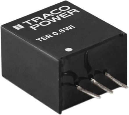 TRACOPOWER 开关稳压器, TSR 0.6-4865WI 系列, 6.5V 直流输出, 9 → 72V 直流输入