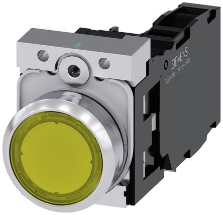 Siemens SIRIUS ACT Drucktasten-Kompletteinheit Beleuchtet, EIN-AUS Schalter, 1-polig