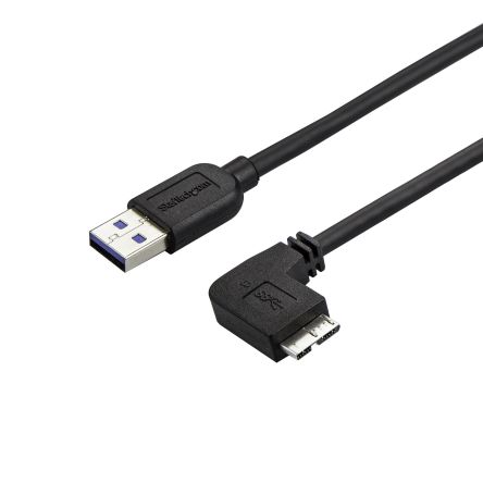 StarTech.com Cavo USB USB A/Micro USB B, L. 1m, Col. Nero
