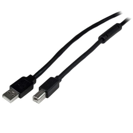 StarTech.com USB-Kabel, USBA / USB B, 20m USB 2.0 Schwarz