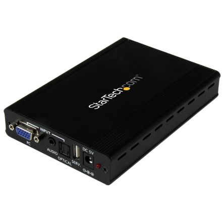 StarTech.com Convertitore Video Jack Mini 3,5 Mm, HDMI, Toslink, VGA X Jack Mini 3,5 Mm, Toslink Startech