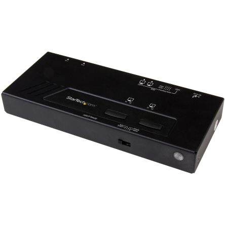 StarTech.com 2 Port 1 Input 1 Output HDMI Matrix Switch - up to 4K