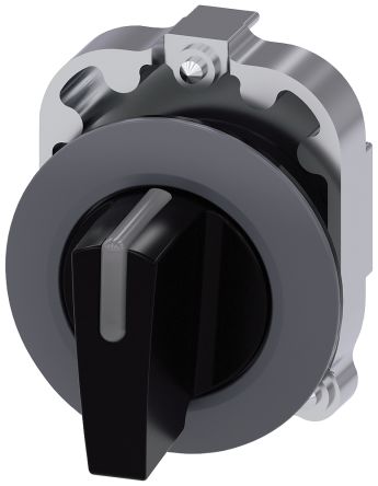Siemens SIRIUS ACT Series 3 Position Selector Switch Head, 30mm Cutout