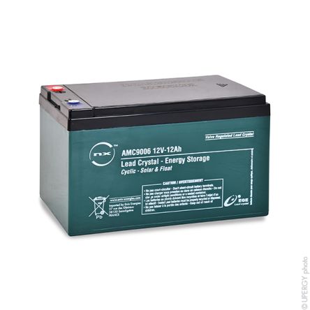 ENIX Energies Batterie Au Plomb étanche 12V 12Ah