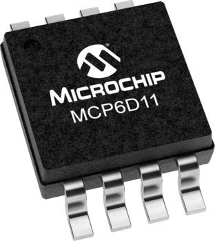 Microchip Single Differenzverstärker 2,5 V MSOP 8-Pin