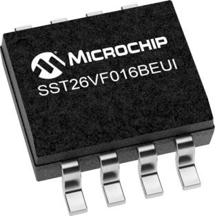 Microchip SST26 Flash-Speicher 64kB, 2M X 8 Bit, SPI, SOIC, 8-Pin, 2,3 V Bis 3,6 V