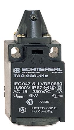 Schmersal TC 236 Safety Hinge Switch, NO/NC