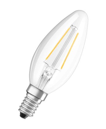 Osram欧司朗 LED灯泡, GLS灯泡, P RF CLAS B系列, E14灯座, 220→ 240 V, 2.8 W, 2700K, 暖白色, 35mm直径