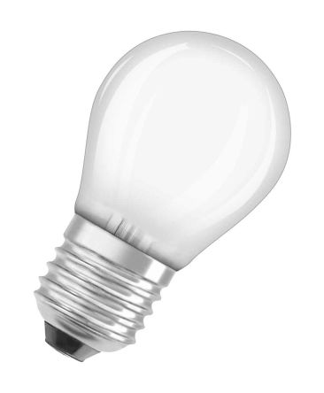 Osram Lámpara LED, P CLAS P, 220→ 240 V., 2,5 W, Casquillo E27, Blanco Cálido, 2700K, 250 Lm, 15000h