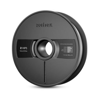 Zortrax Filamento Per Stampante 3D, HIPS, Bianco, Diam. 1.75mm
