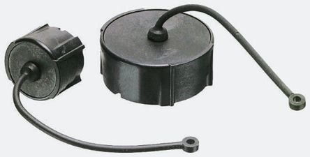 Souriau CLIPPER Stecker Steckverbinder-Schutzkappe Aus Polyamid Größe 3, IP 67