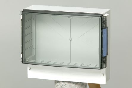 Fibox Caja De ABS Gris, 320 X 260 X 129mm, IP65