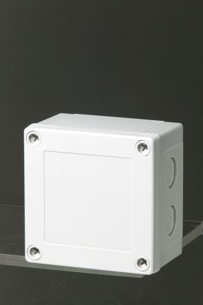 Fibox Boîtier En Polycarbonate, 100 X 100 X 60mm, Gris