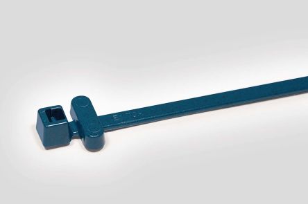 HellermannTyton MCTRFID Nylon 66 Kabelbinder Blau 4,6 Mm X 200mm, 100 Stück