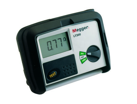 Megger LT300 LCD-Anzeige 2-Draht Schleifenimpedanzprüfer CAT IV 550V, ISO-kalibriert