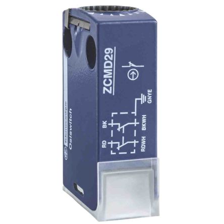 Telemecanique Sensors Telemecanique ZCMD Endschalter, 4-polig, 2 Schließer/2 Öffner, Zamak-Zinklegierung Anschluss Kabel