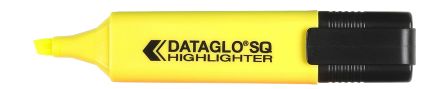 Dataglo SQ Lot De 10 Surligneurs Jaune