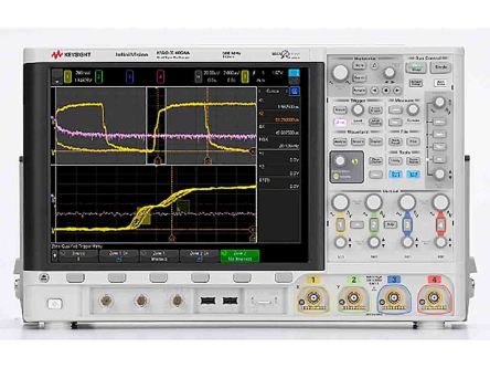 Keysight Technologies Osciloscopio De Banco MSOX4054A, Calibrado RS, Canales:4 A, 16 D, 500MHZ, Pantalla De 12.1plg,