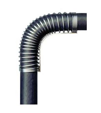 Unicoil 70mm Long Stainless Steel Hose Protector, 18mm Hose Size Compatibility
