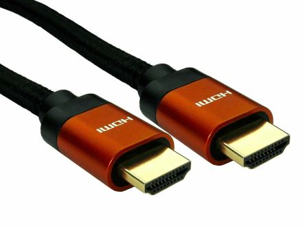 RS PRO Cable HDMI, Con. A: HDMI Macho, Con. B: HDMI Macho, Long. 5m