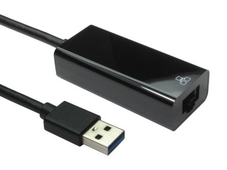 RS PRO USB-Netzwerkadapter Stecker USB 3.0 A USB A B Ethernet Buchse Anschluss 1