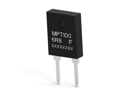 TE Connectivity 68Ω Power Film Through Hole Fixed Resistor 100W 1% MPT100C68RF