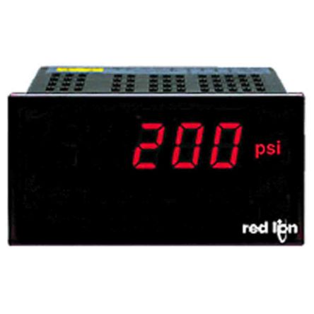 Red Lion PAX Lite Digitales Spannungsmessgerät AC LED-Anzeige 3,5-stellig, 92mm, 45mm, 104.1mm, 85 250 V Ac