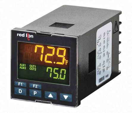 Red Lion Controlador De Temperatura PID Serie PXU, 48 X 48mm, 100 240 V Ac, 2 Entradas Analógico, 2 Salidas Lógico/SSR,