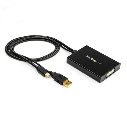 StarTech.com 2 port Mini DisplayPort to DVI Adapter, 358mm Length - 2560 x 1600 Maximum Resolution