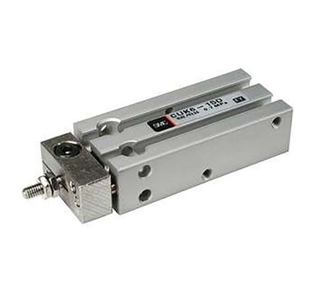 SMC Pneumatic Piston Rod Cylinder - 16mm Bore, 40mm Stroke, CUK Series, Double Acting