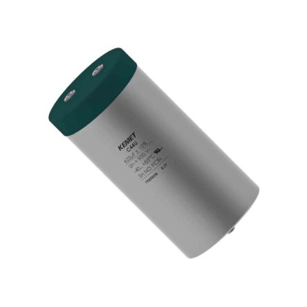 KEMET Condensador De Película, 800μF, 10%, 600V Dc, Montaje Roscado