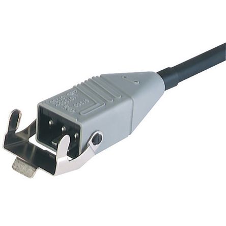 Lumberg Automation Cable De Alimentación ST De 1m, Con. A 3P+PE, Macho, Con. B Sin Terminación