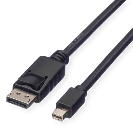Roline Câble DisplayPort, DisplayPort/ DP Mâle (port D'affichage) Mini M /M En 2m