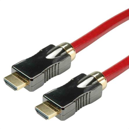 Roline Cable HDMI, Con. A: HDMI Ethernet Macho, Con. B: HDMI Ethernet Macho, Long. 5m