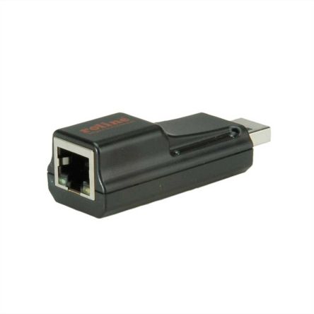 Roline Adaptador De Red USB 3.2, Con. A USB Macho, Con. B RJ45 Hembra, 1 Puerto