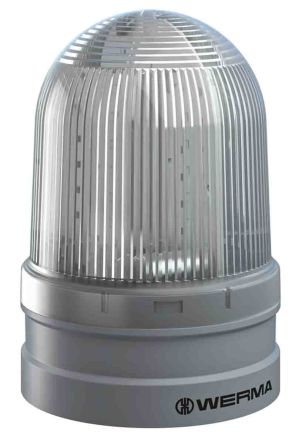 Werma EvoSIGNAL Maxi, LED Signalleuchte Weiß, 115 → 230 V Ac, Ø 120mm X 173mm
