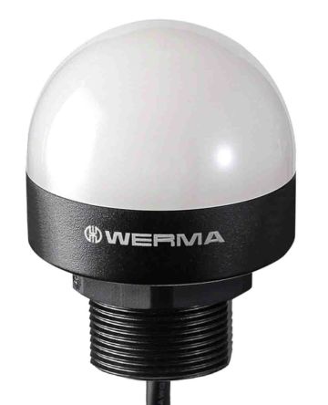 Werma MC55, LED Signalleuchte Klar, 10 → 30 V Dc, Ø 55mm X 71mm