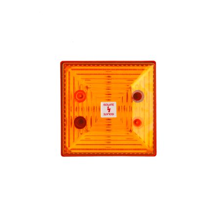 Clifford & Snell FD40, LED Blitz Signalleuchte Orange, 24 V Dc X 81.5mm