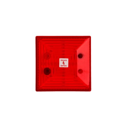 Clifford & Snell FD40, LED Blitz Signalleuchte Rot, 24 V Dc X 81.5mm