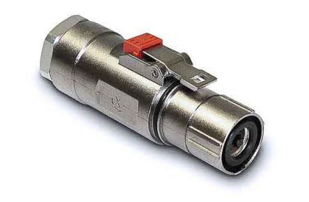 Amphenol Industrial Amphenol Powerlok Connector, 300A, Female To Male, PL18, Cable Mount, 1.0 KV