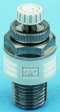 SMC ASN2 Pneumatischer Schalldämpfer Aus Messing, Mit R3/8 Stecker, 1.5MPa