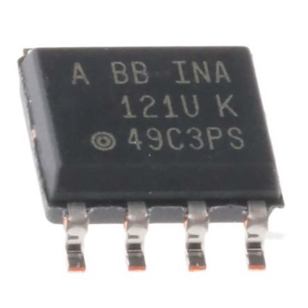 Texas Instruments Instrumentenverstärker INA121UA, Offset ±1000μV ±15 V, SOIC 8-Pin