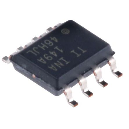 Texas Instruments Amplificador De Diferencial INA149AID 500kHz 1-Canales SOIC, 8-Pines